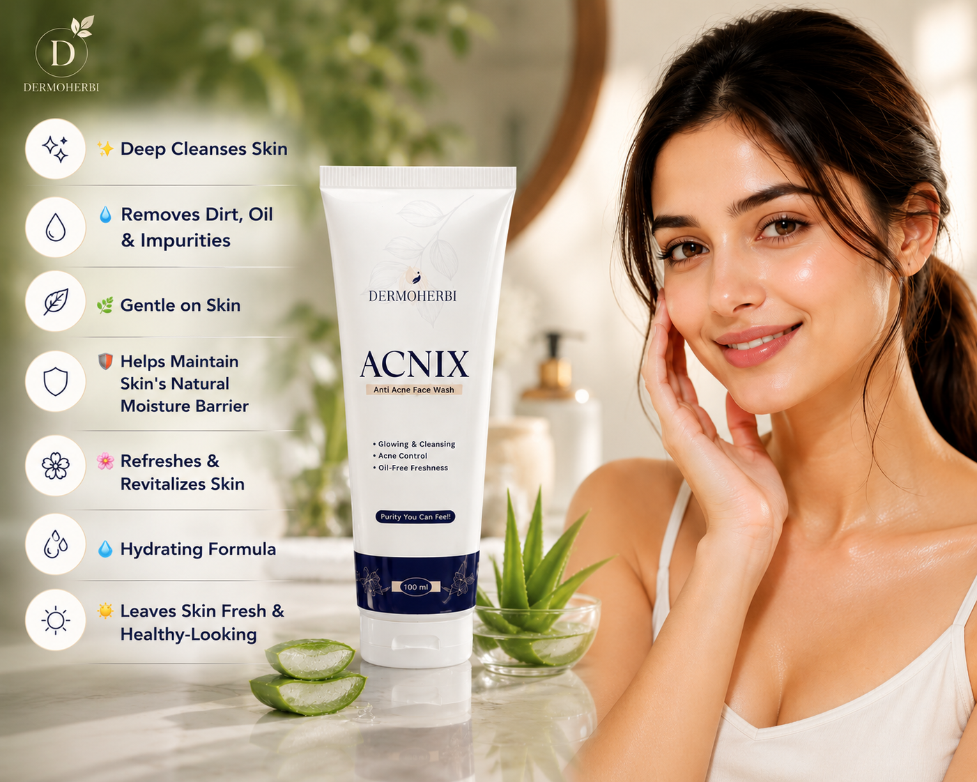 ACNIX anti Acne Face wash 75ml
